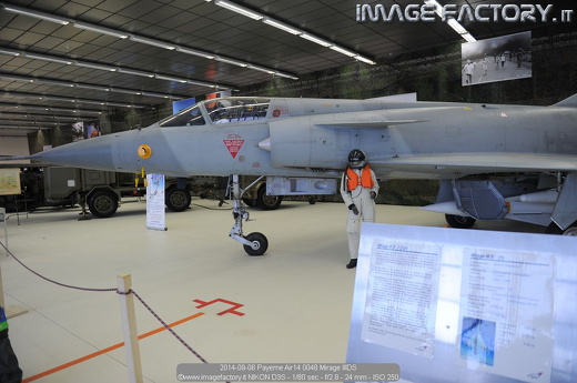2014-09-06 Payerne Air14 0048 Mirage IIIDS